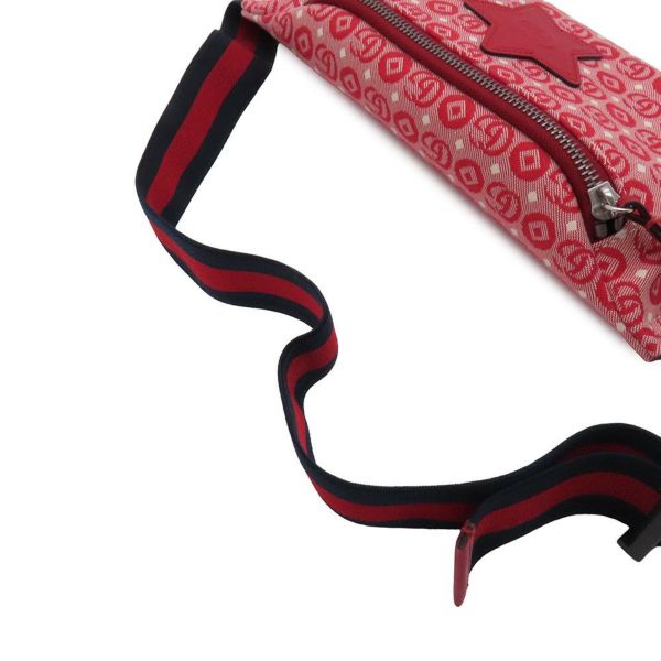 グッチ ボディバッグ チルドレンズ キャンバス GGロゴ スター 502095 GUCCI ウエストポーチ キッズ