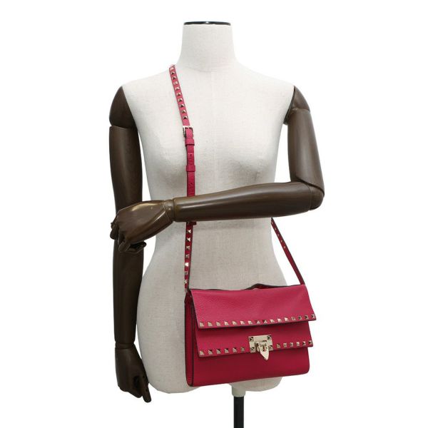 ヴァレンティノ・ガラヴァーニ ハンドバッグ ロックスタッズ VALENTINO 2way