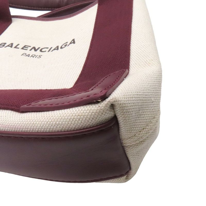 バレンシアガ ハンドバッグ ネイビーカバ XS 390346 ポーチ付 BALENCIAGA 2wayショルダーバッグ