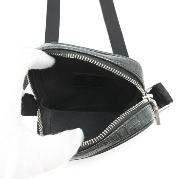 ジバンシー ショルダーバッグ 4G ポシェット PVC レザー BKU03GK1LF001 GIVENCHY 黒