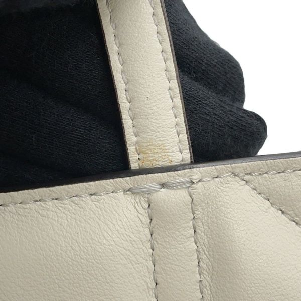 フェンディ ハンドバッグ フリップ スモール 8BT306 FENDI 2way 白