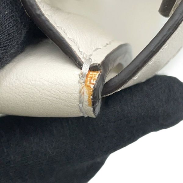 フェンディ ハンドバッグ フリップ スモール 8BT306 FENDI 2way 白