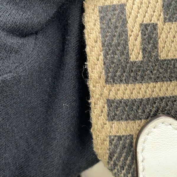 フェンディ ハンドバッグ フリップ スモール 8BT306 FENDI 2way 白