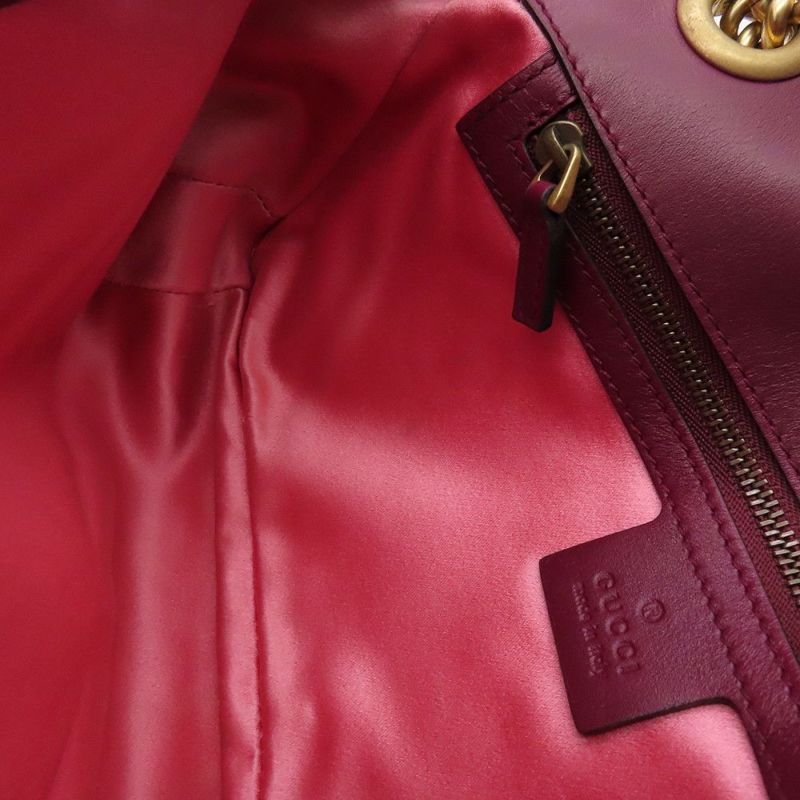 グッチ チェーンショルダーバッグ GGマーモント ベロア 443497 GUCCI バッグ