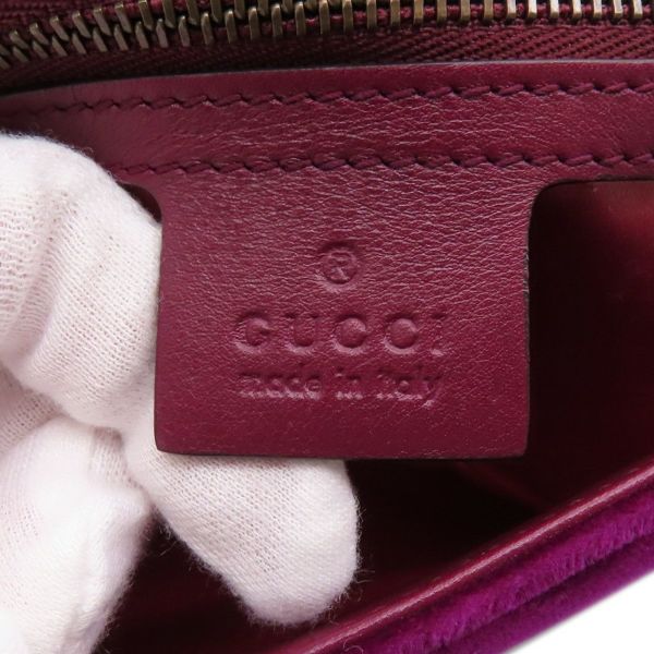 グッチ チェーンショルダーバッグ GGマーモント ベロア 443497 GUCCI バッグ