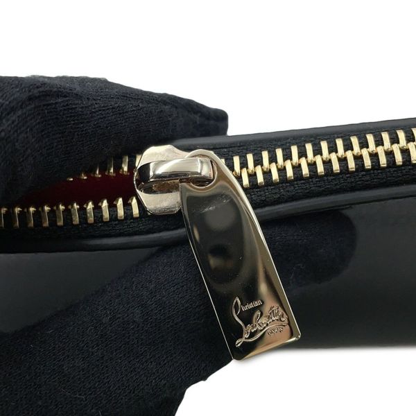 クリスチャン・ルブタン チェーンショルダーバッグ LOUBILA ルビラ カーフレザー 1225230 Christian Louboutin 黒