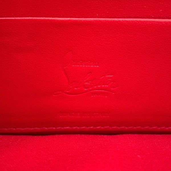 クリスチャン・ルブタン チェーンショルダーバッグ LOUBILA ルビラ カーフレザー 1225230 Christian Louboutin 黒