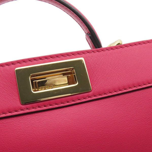 フェンディ ハンドバッグ ピーカブー アイシーユー スモール レザー 8BN327 FENDI 2wayショルダーバッグ