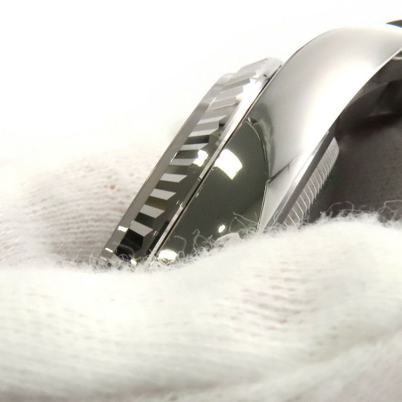 ロレックス デイトジャスト36 SS/K18WG ランダムシリアル ルーレット 126234 ROLEX 腕時計 スレート文字盤 ローマン