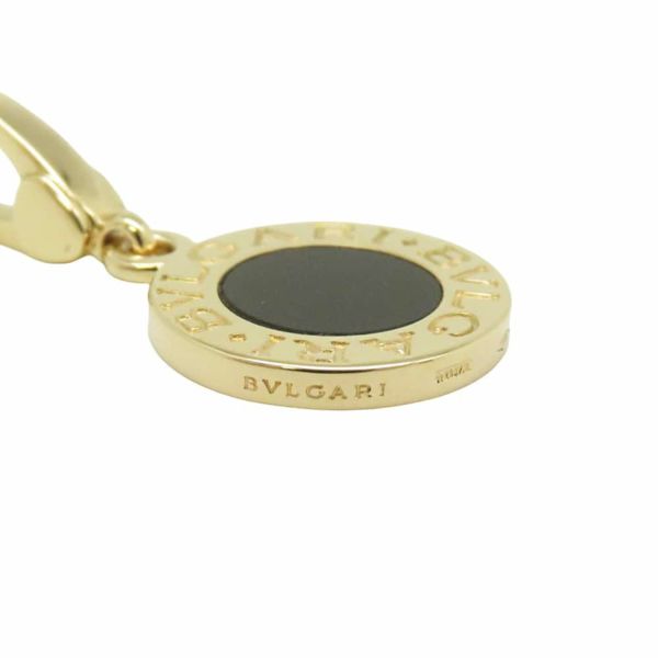 ブルガリ ペンダントトップ ブルガリ・ブルガリ オニキス K18YGイエローゴールド BVLGARI ジュエリー チャーム