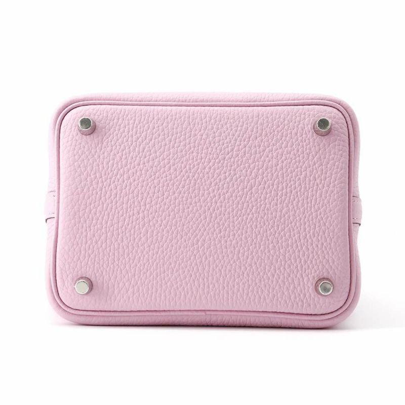 エルメス ハンドバッグ ピコタンロックPM モーヴシルベストル/シルバー金具 トリヨンクレマンス B刻印