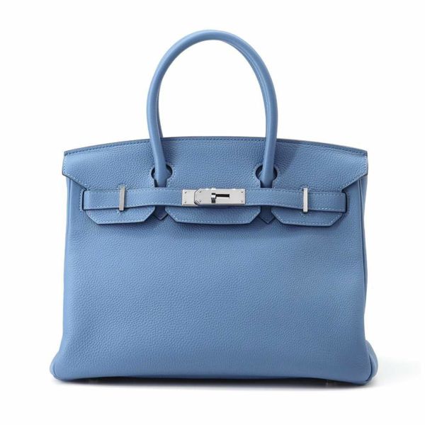 エルメス バーキン30 アズール/シルバー金具 トゴ C刻印HERMES Birkin ハンドバッグ 安心保証 |  中古・新品ブランド販売ギャラリーレア公式通販