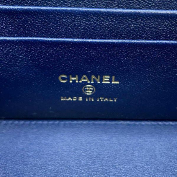 シャネル チェーンショルダーバッグ マトラッセ ココマーク バニティ キャビアスキン AP3017 CHANEL