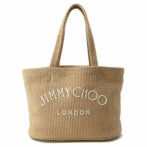 ジミーチュウ トートバッグ ビーチ トート ラフィア BEACHTOTEEWBXG JIMMY CHOO バッグ かごバッグ