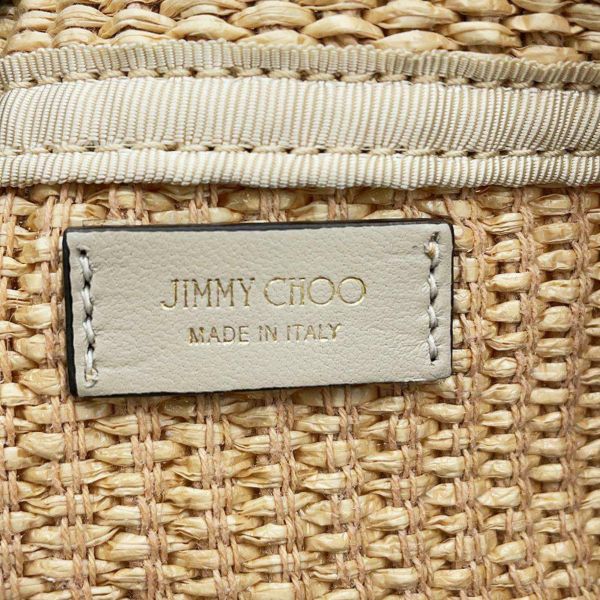 ジミーチュウ トートバッグ ビーチ トート ラフィア BEACHTOTEEWBXG JIMMY CHOO バッグ かごバッグ