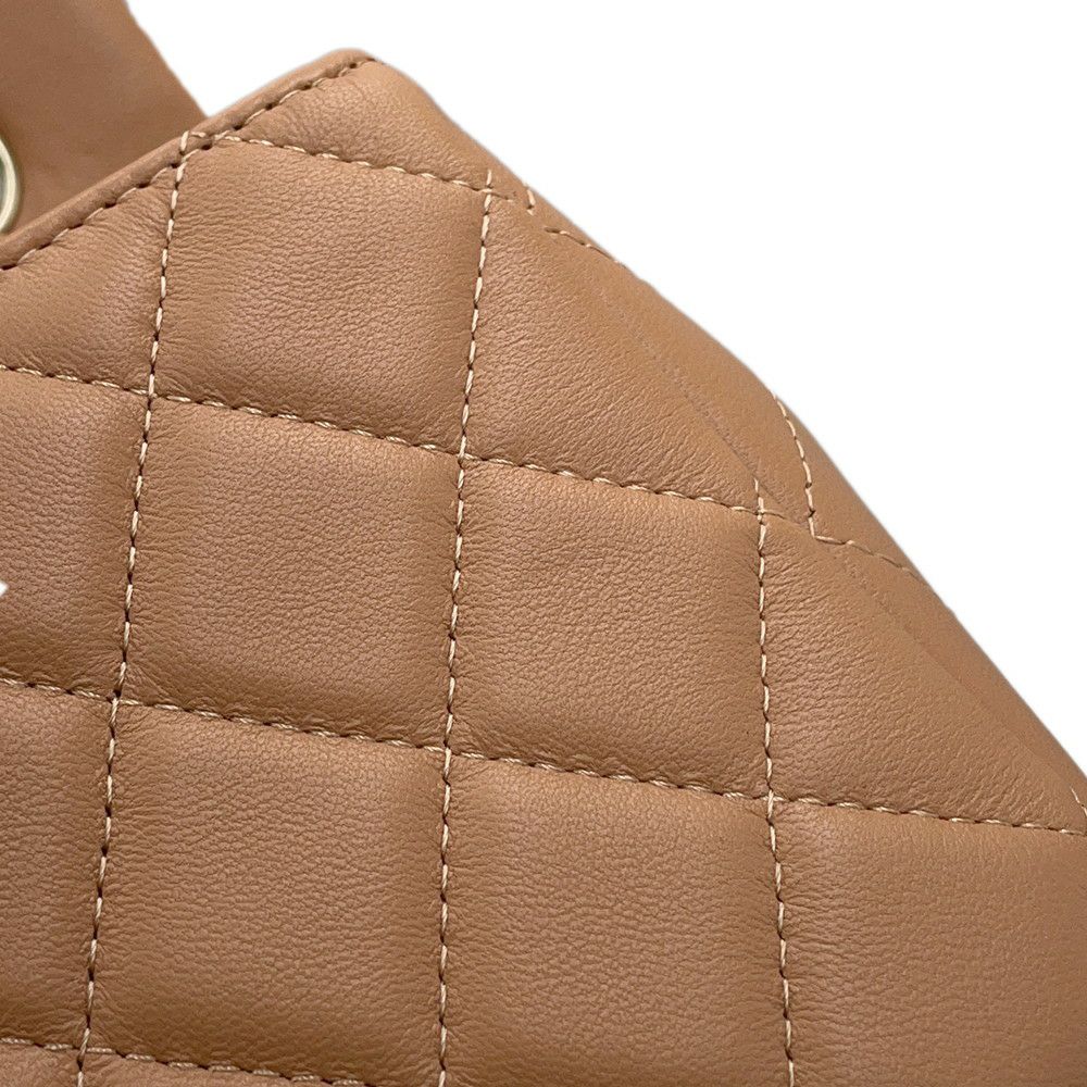 シャネル チェーンショルダーバッグ ココマーク ミニ マトラッセ ラムスキン A69900 CHANEL フラップ