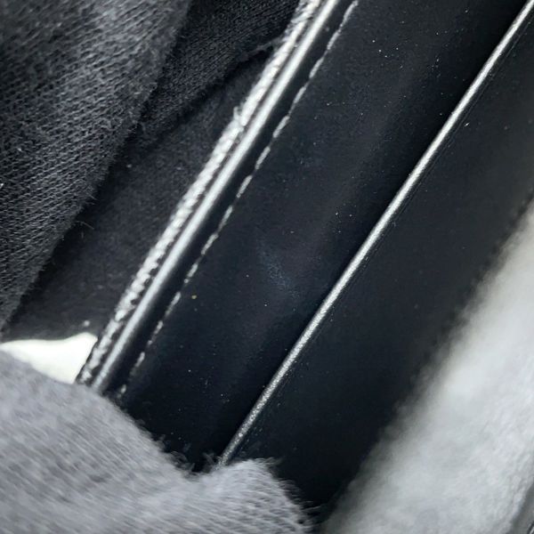 シャネル チェーンショルダーバッグ トップハンドル フォンケース マトラッセ ココマーク キャビアスキン AP3238 CHANEL 黒