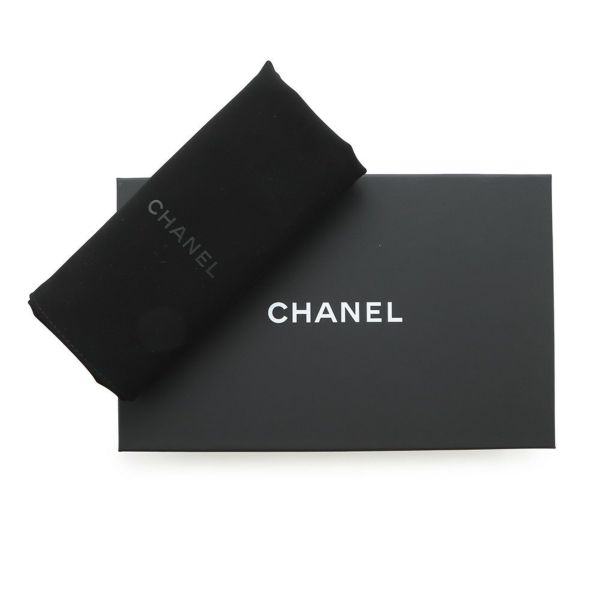 シャネル チェーンショルダーバッグ トップハンドル フォンケース マトラッセ ココマーク キャビアスキン AP3238 CHANEL 黒