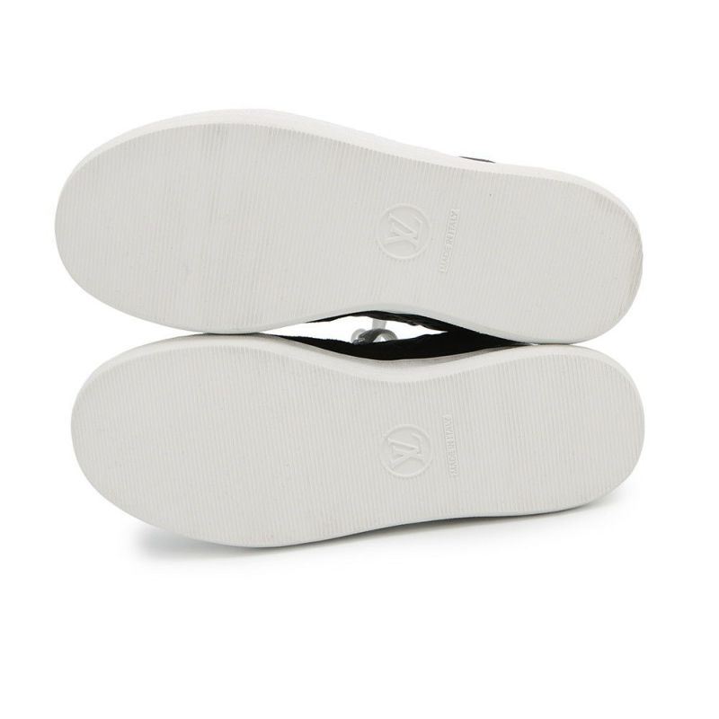 ルイヴィトン スニーカー モノグラム LV スタジアム レディースサイズ38 LOUIS VUITTON 靴 黒 ブラック