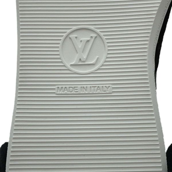 ルイヴィトン スニーカー モノグラム LV スタジアム レディースサイズ38 LOUIS VUITTON 靴 黒 ブラック