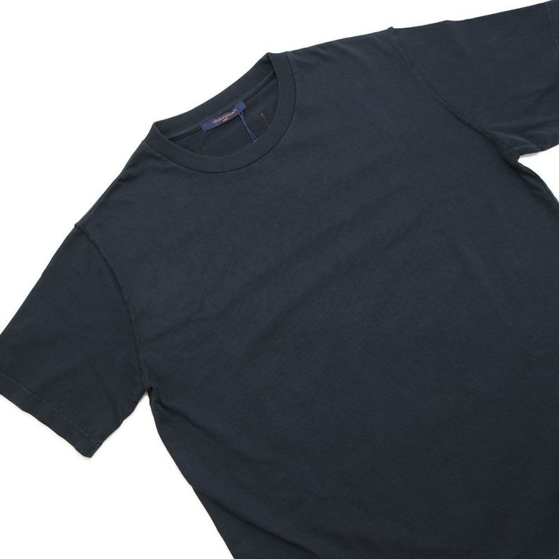 ルイヴィトン Tシャツ インサイドアウト 半袖 メンズサイズXXL LOUIS VUITTON トップス ネイビー