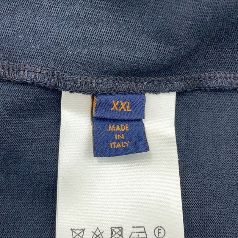 ルイヴィトン Tシャツ インサイドアウト 半袖 メンズサイズXXL LOUIS VUITTON トップス ネイビー