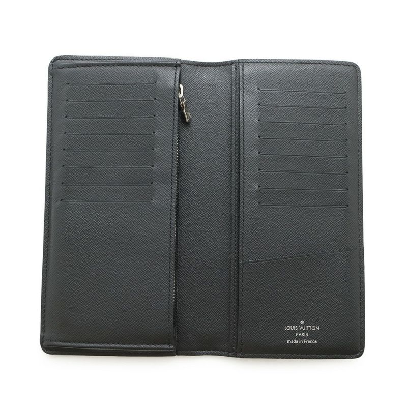 イヴィトン 長財布 ダミエ・グラフィット ポルトフォイユ・ブラザ N62665 LOUIS VUITTON 黒 ブラック