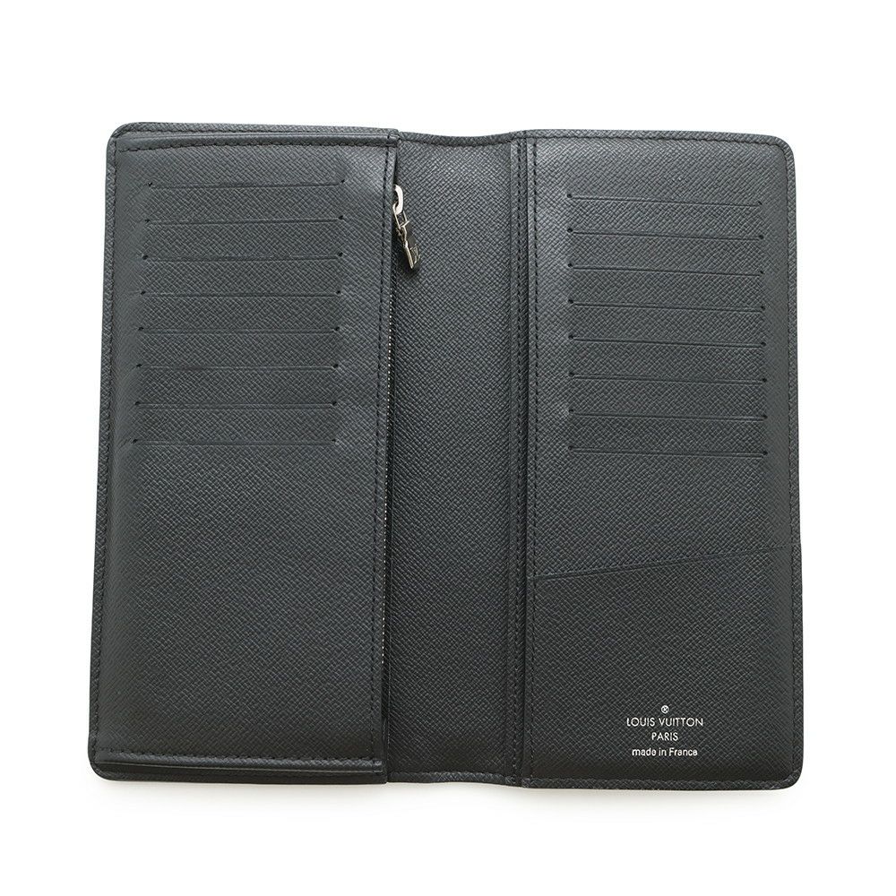 イヴィトン 長財布 ダミエ・グラフィット ポルトフォイユ・ブラザ N62665 LOUIS VUITTON 黒 ブラック