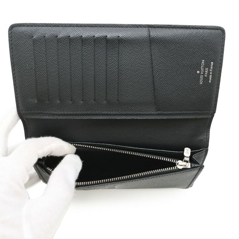 イヴィトン 長財布 ダミエ・グラフィット ポルトフォイユ・ブラザ N62665 LOUIS VUITTON 黒 ブラック