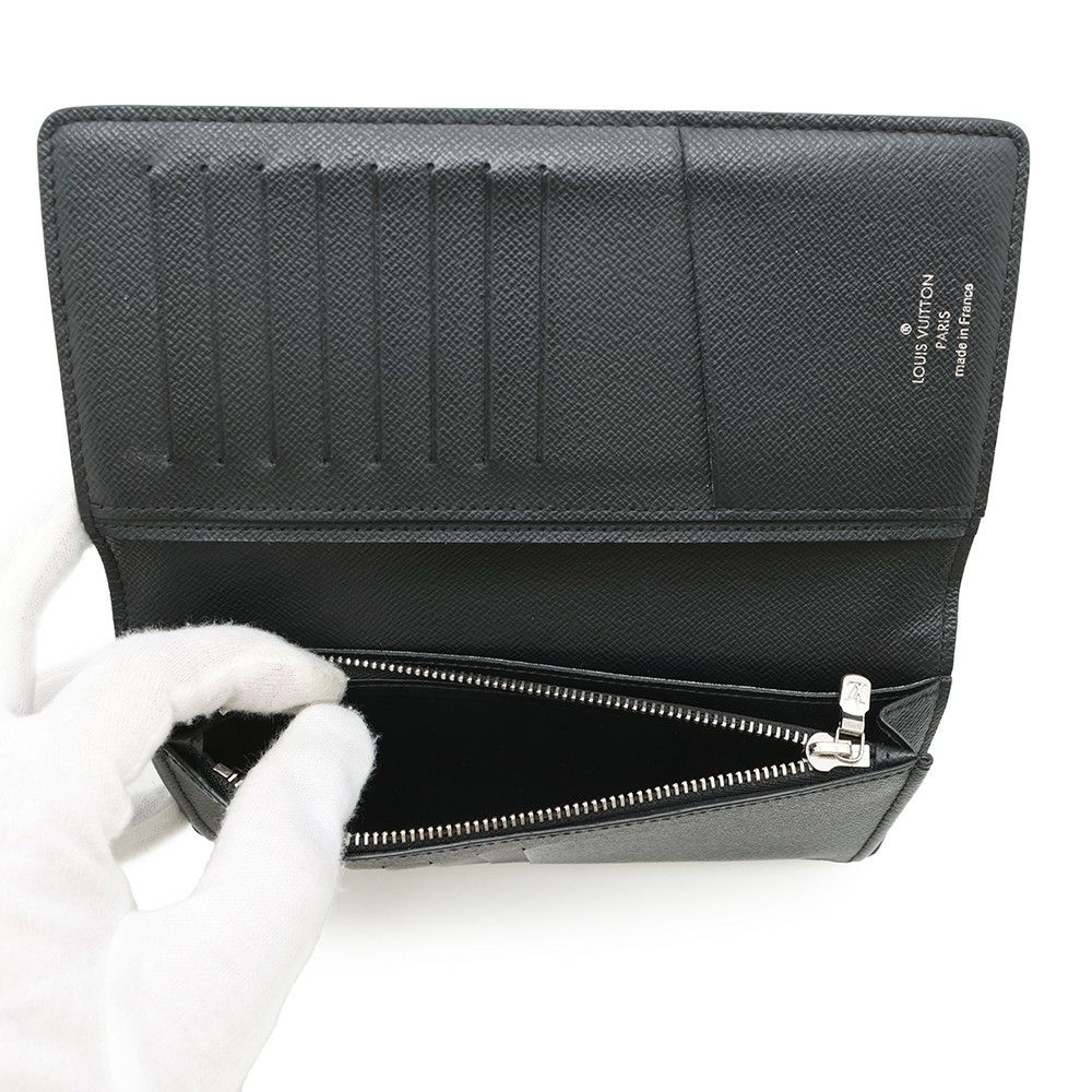 イヴィトン 長財布 ダミエ・グラフィット ポルトフォイユ・ブラザ N62665 LOUIS VUITTON 黒 ブラック