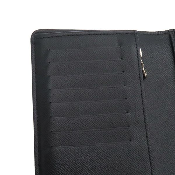 イヴィトン 長財布 ダミエ・グラフィット ポルトフォイユ・ブラザ N62665 LOUIS VUITTON 黒 ブラック