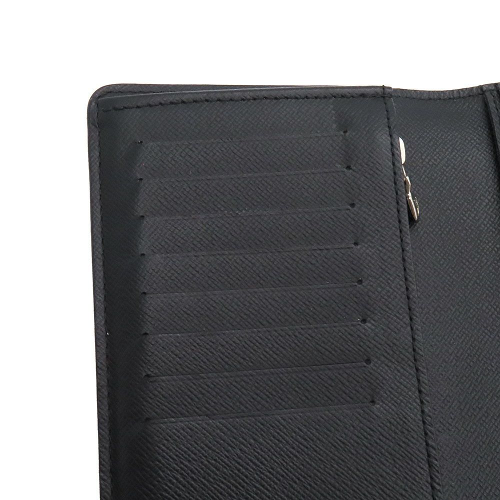 イヴィトン 長財布 ダミエ・グラフィット ポルトフォイユ・ブラザ N62665 LOUIS VUITTON 黒 ブラック