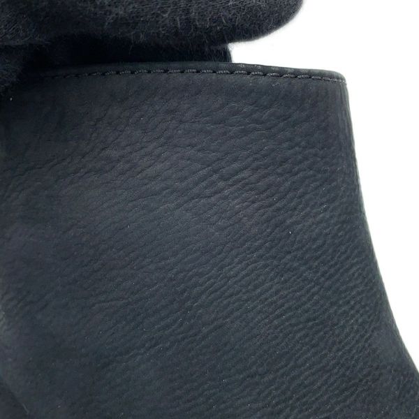 シャネル ショートブーツ ココマーク スエード レディースサイズ37C CHANEL 靴 黒