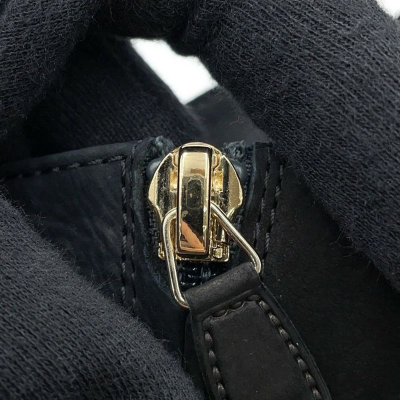 シャネル ショートブーツ ココマーク スエード レディースサイズ37C CHANEL 靴 黒