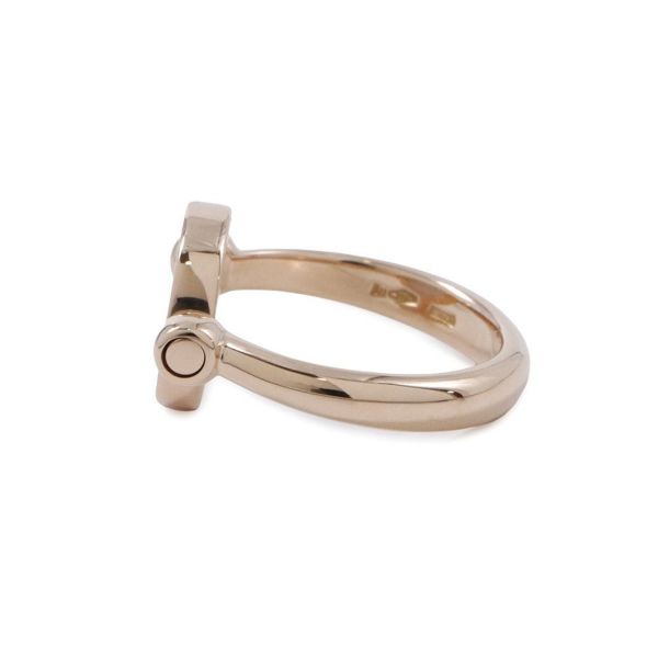 ブルガリ リング ブルガリ・ブルガリ フリップリング オニキス マザーオブパール K18PGピンクゴールド サイズ51 347769 BVLGARI 指輪