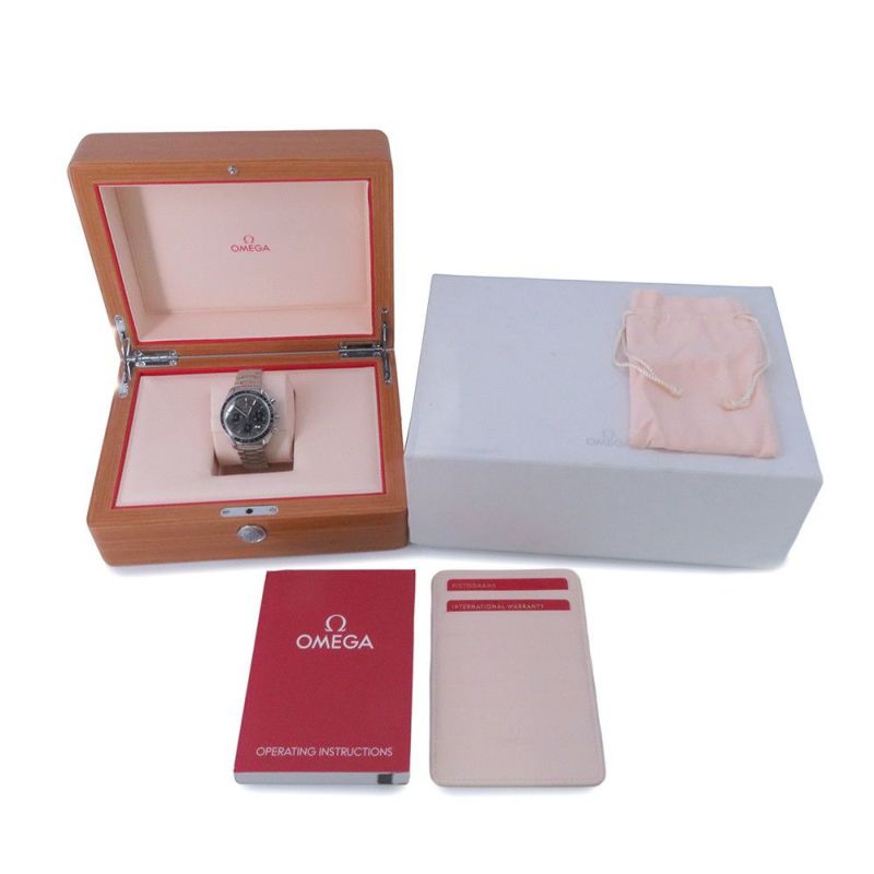 オメガ スピードマスター デイト クロノグラフ 323.30.40.40.06.001 OMEGA 腕時計 グレー文字盤