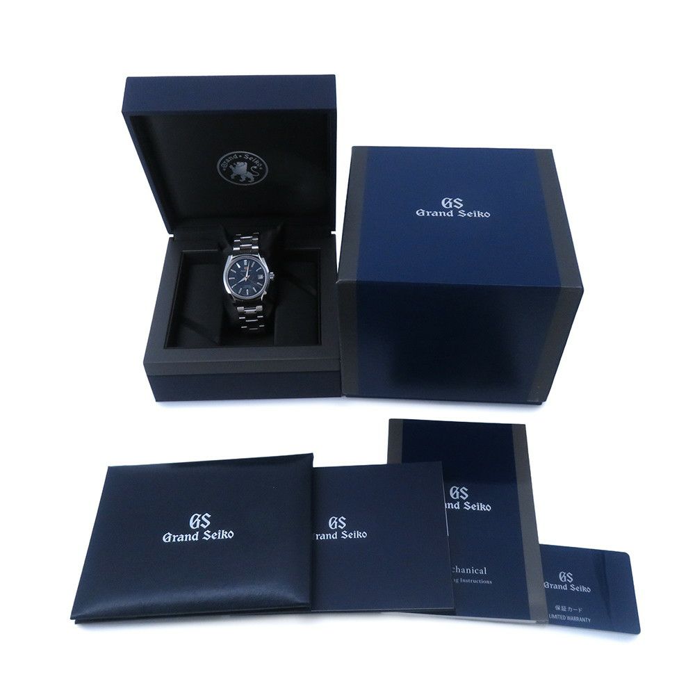 セイコー グランドセイコー ヘリテージコレクション 秋分 マスターショップ限定 SBGH273 SEIKO 腕時計 ブルー文字盤 月夜
