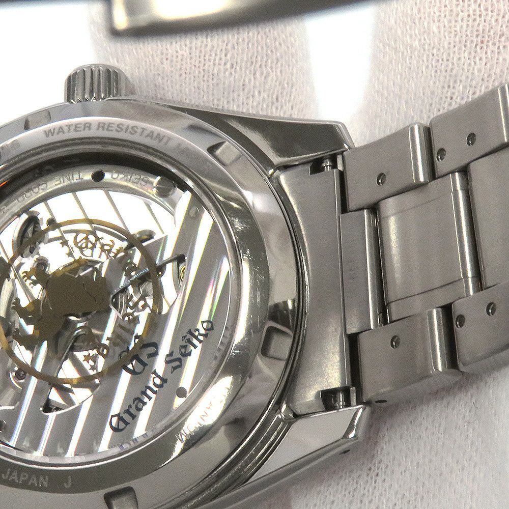 セイコー グランドセイコー ヘリテージコレクション SBGA443 SEIKO 花筏 グレイッシュピンク文字盤