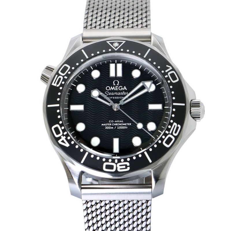 オメガ シーマスター ダイバー 300M 210.30.42.20.01.010 OMEGA 腕時計 黒文字盤