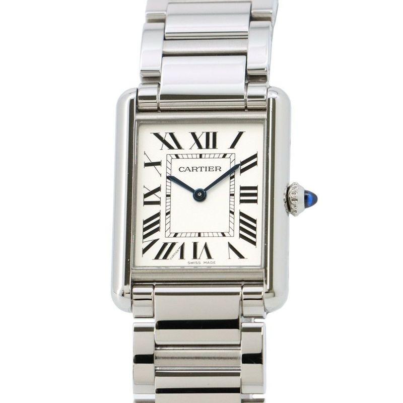 カルティエ タンク マスト LM WSTA0052 Cartier 腕時計 シルバー文字盤 クォーツ
