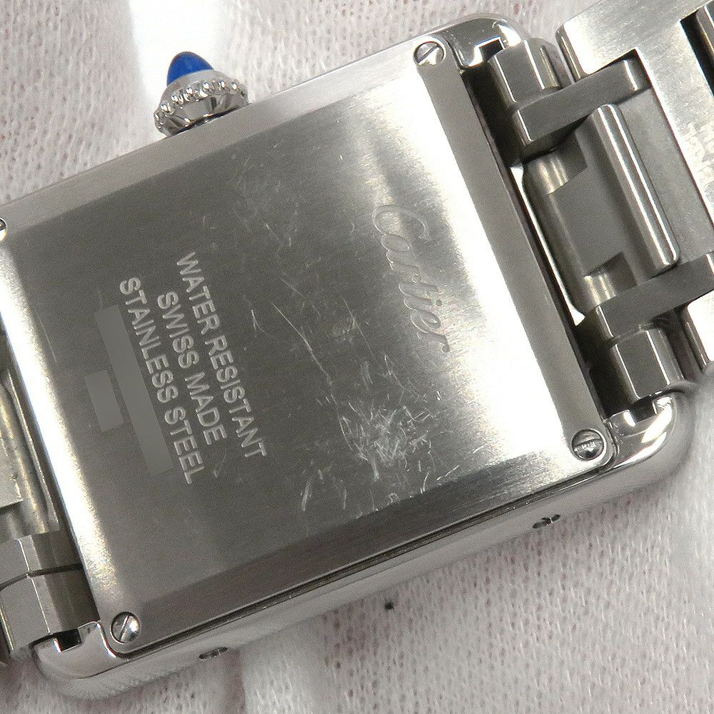 カルティエ タンク マスト LM WSTA0052 Cartier 腕時計 シルバー文字盤 クォーツ