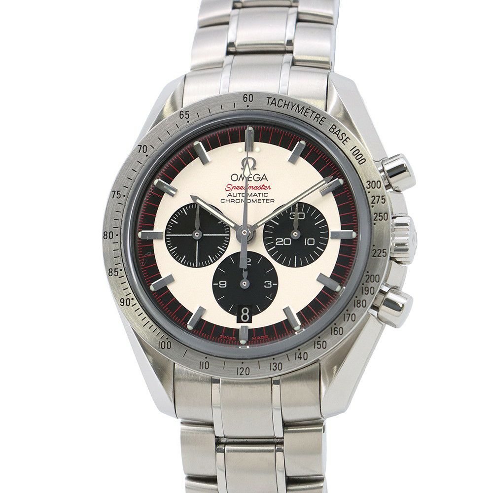 オメガ スピードマスター レーシング シューマッハ レジェンド 世界6000本限定 3559.32 OMEGA 腕時計 白文字盤