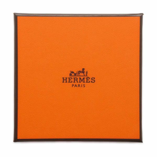 エルメス コインケース バスティア ヴェルソ ライム/チャイ エバーカラー U刻印 HERMES 財布