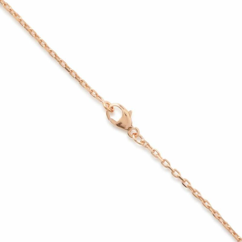 エルメス ネックレス ミニ・ポップアッシュ マロングラッセ/ピンクゴールド金具 アクセサリー ポップH