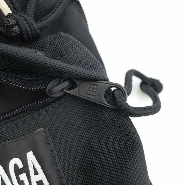 バレンシアガ ショルダーバッグ オーバーサイズド ミニバックパック 656328 BALENCIAGA 黒