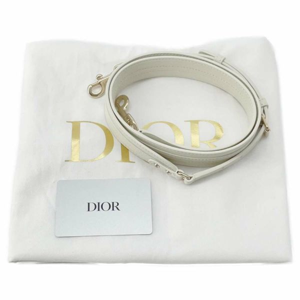 クリスチャン・ディオール ハンドバッグ レディ 95.22 ミディアム M0699OVJX Dior 2wayショルダー 白