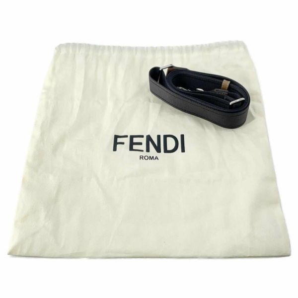 フェンディ ショルダーバッグ FFロゴ ソフトトランク バゲット 7VA565 FENDI バッグ 2wayハンドバッグ