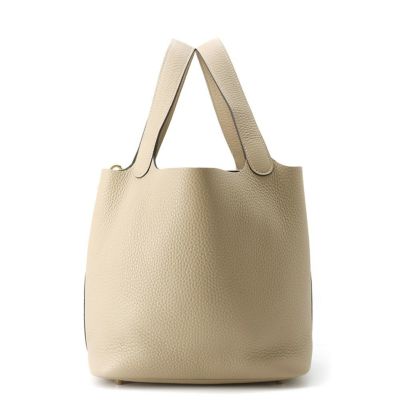 【美品】K刻印　エルメス　ピコタンロックMM ヴェールマングローブゴールド金具 エルメス ピコタンロック PM ヴェールマングローブ トリヨン