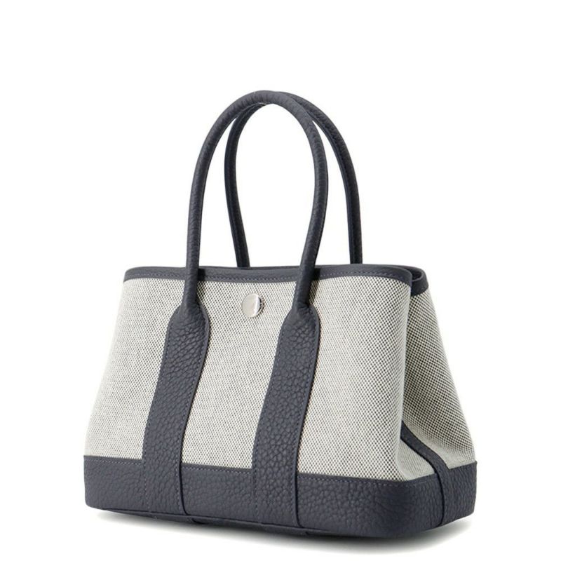 エルメス トートバッグ ネオ・ガーデン 23 ガーデンパーティ アルドワーズ/シルバー金具 トワルアッシュヴァイキング/ネゴンダ K刻印