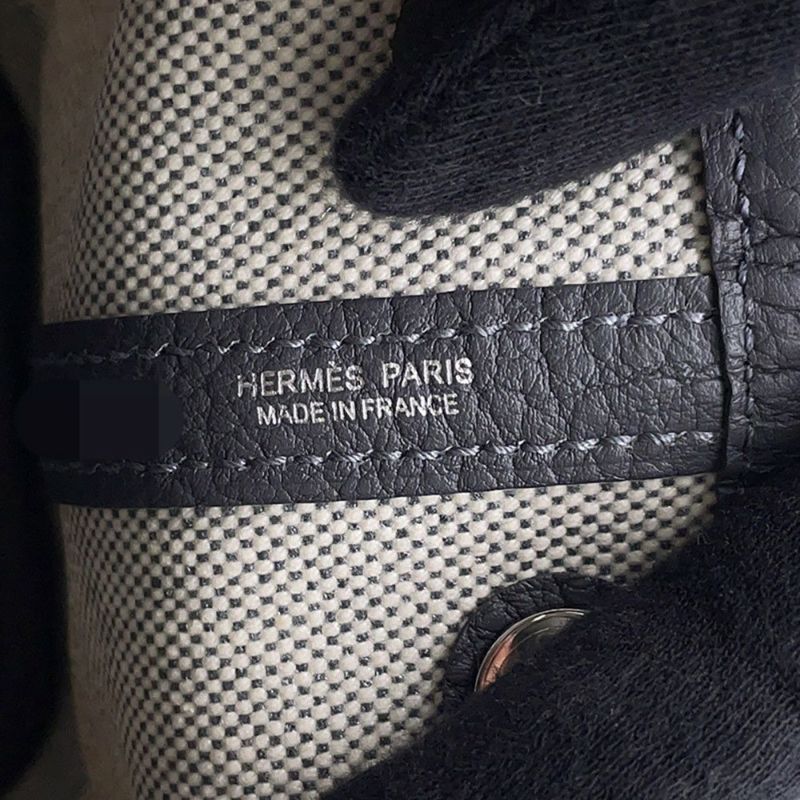 エルメス トートバッグ ネオ・ガーデン 23 ガーデンパーティ アルドワーズ/シルバー金具 トワルアッシュヴァイキング/ネゴンダ K刻印